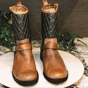 Calvin Klein Jeans Billy Mens Leather Boots Sz 11